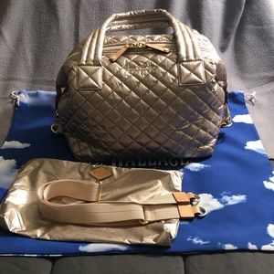 EUC MZ Wallace Rose Gold Medium Sutton